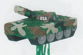 pinata-army-tank